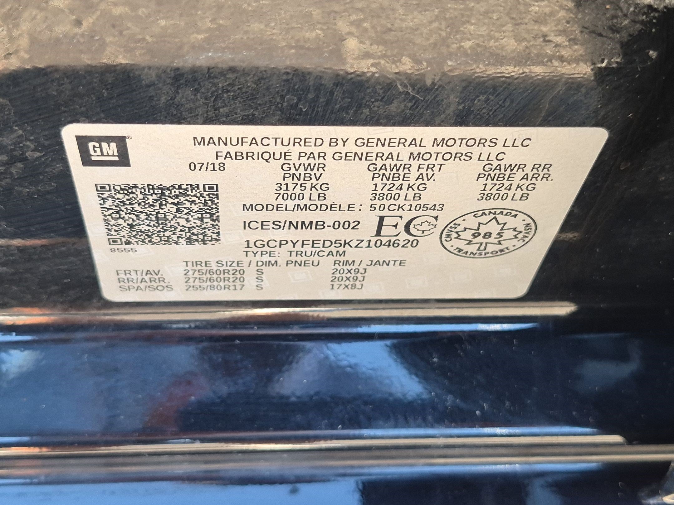 Used 2019 Chevrolet Silverado 1500 LT Trail Boss AWD/4WD image 34