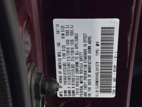 Used 2014 Honda CR-V LX image 23
