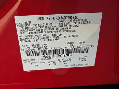 Used 2021 Ford EcoSport S image 29