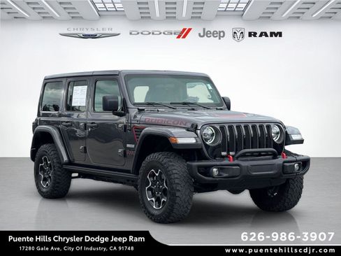 Used 2020 Jeep Wrangler Unlimited Rubicon w/ Quick Order Package 28Y Recon AWD/4WD image 1