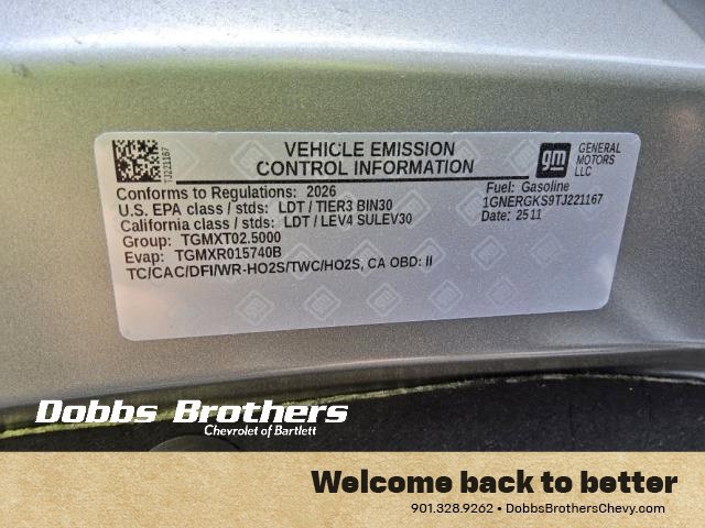 Used 2026 Chevrolet Traverse LT w/ Driver Confidence Package FWD image 9
