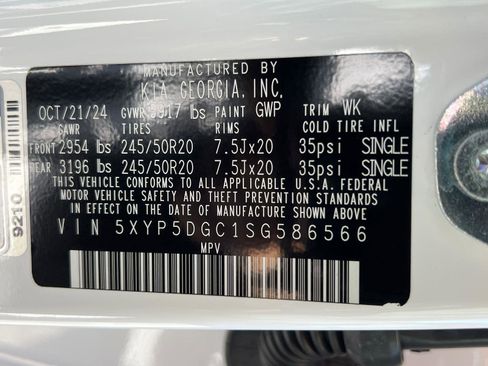 Used 2025 Kia Telluride SX image 35