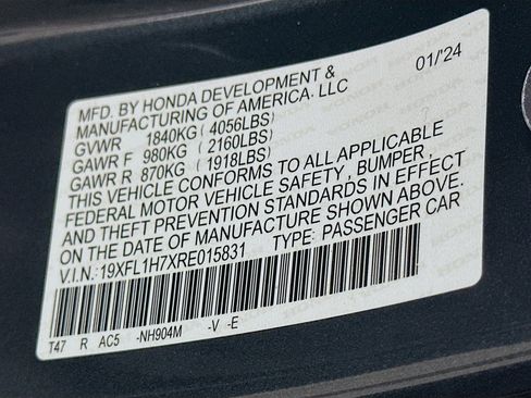 Used 2024 Honda Civic EX-L image 12