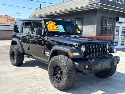 Used 2018 Jeep Wrangler Unlimited Sport S