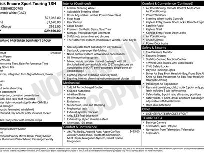 Used 2017 Buick Encore Sport Touring