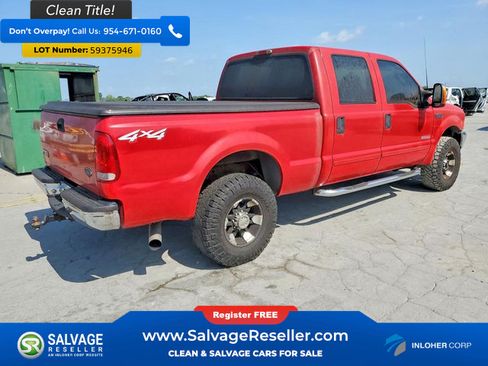 Used 2003 Ford F250 4x4 Crew Cab Super Duty image 4