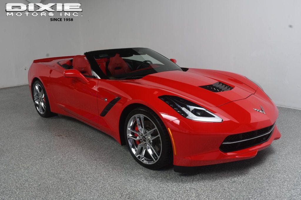 Used 2014 Chevrolet Corvette Stingray Convertible w/ 3LT Preferred Equipment Group RWD image 1