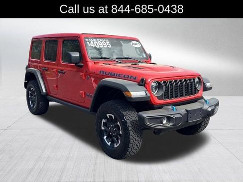 Certified 2025 Jeep Wrangler Unlimited Rubicon 4xe w/ Safety Group image 3