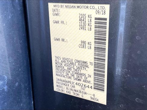 Used 2018 Nissan Maxima Platinum image 33