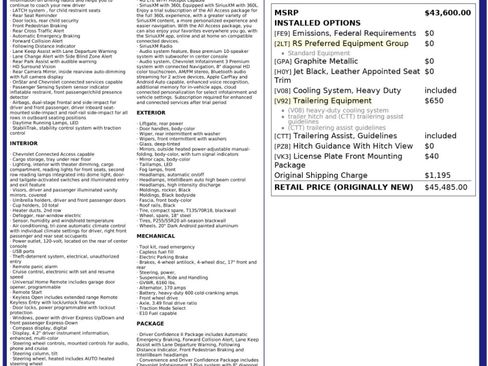 Used 2020 Chevrolet Traverse RS image 58