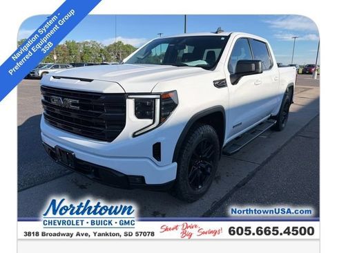 Used 2022 GMC Sierra 1500 Elevation w/ LPO, Elevation Black Package AWD/4WD image 1