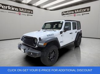 Used 2025 Jeep Wrangler Unlimited Sport S 4xe AWD/4WD 360° Tour