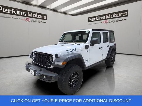 Used 2025 Jeep Wrangler Unlimited Sport S 4xe AWD/4WD image 1