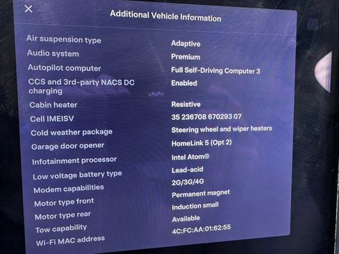 Used 2020 Tesla Model X Long Range AWD/4WD image 16