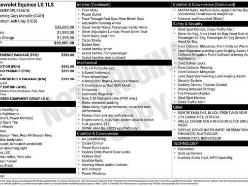 Used 2023 Chevrolet Equinox LS w/ LS Convenience Package image 13