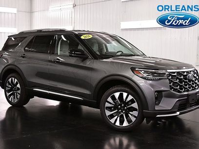 New 2026 Ford Explorer Platinum w/ LUX Leather Package