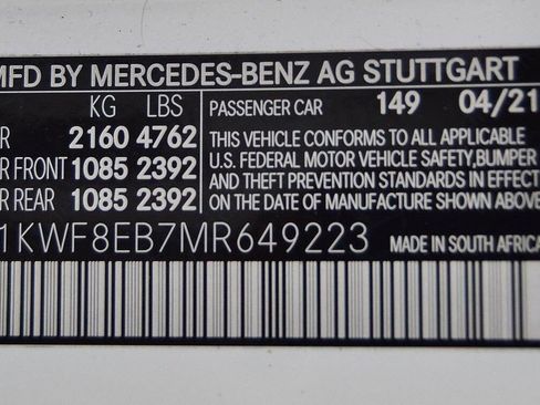 Used 2021 Mercedes-Benz C 300 4MATIC Sedan w/ Premium Package image 53