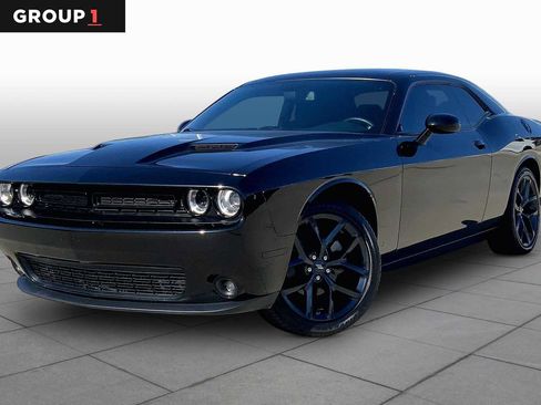 Used 2023 Dodge Challenger SXT w/ Blacktop Package RWD image 1