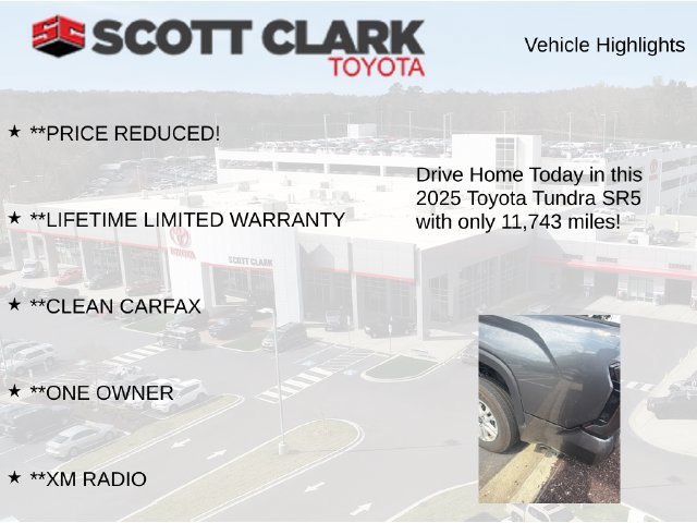 Used 2025 Toyota Tundra SR5 w/ SR5 Convenience Package AWD/4WD image 13