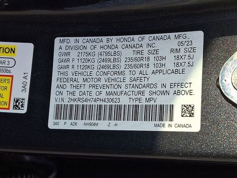 Certified 2023 Honda CR-V EX-L image 29