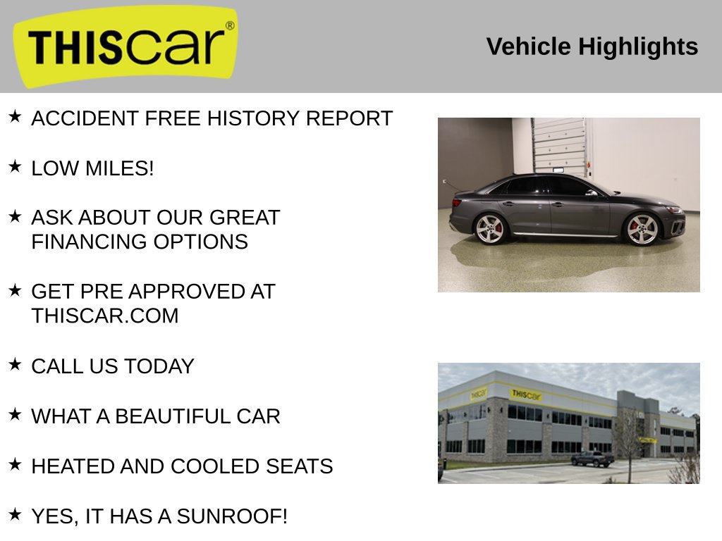 Used 2021 Audi S4 Premium Plus w/ Premium Plus Package AWD/4WD image 12