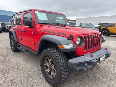 Used 2020 Jeep Wrangler Unlimited Rubicon AWD/4WD image 3