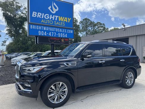 Used 2021 INFINITI QX80 Luxe image 1