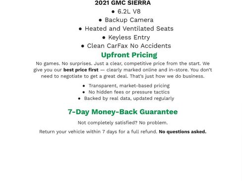 Used 2021 GMC Sierra 1500 Denali w/ Denali Ultimate Package AWD/4WD image 2