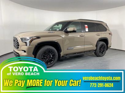 New 2026 Toyota Sequoia Platinum w/ TRD Off-Road Package
