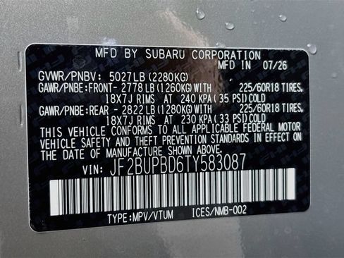 New 2026 Subaru Outback Premium AWD/4WD image 32