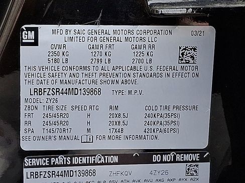 Used 2021 Buick Envision Avenir w/ Technology Package II image 28