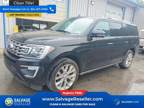 Used 2018 Ford Expedition Max Limited w/ Equipment Group 302A AWD/4WD image 1