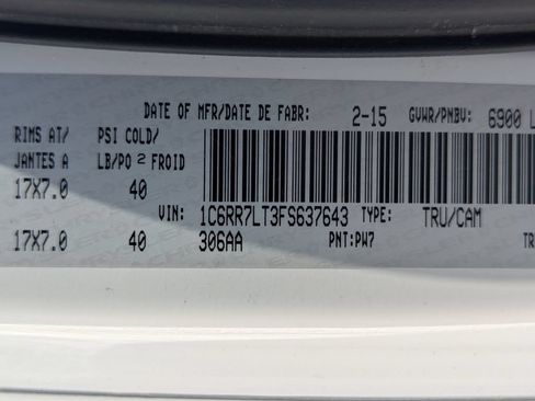 Used 2015 RAM 1500 Classic SLT AWD/4WD image 34