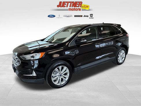 Used 2022 Ford Edge Titanium w/ Class II Trailer Tow Package AWD/4WD image 1