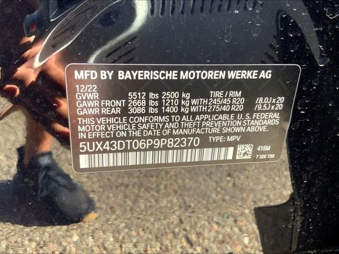 Used 2023 BMW X4 M40i w/ Parking Assistance Package AWD/4WD image 37