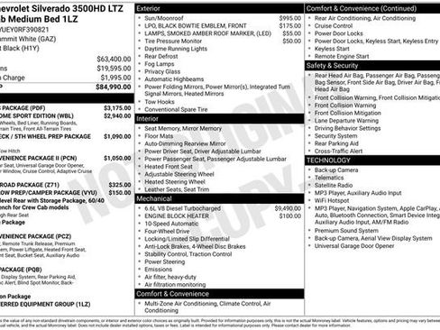 Used 2024 Chevrolet Silverado 3500 LTZ w/ LTZ Plus Package AWD/4WD image 7