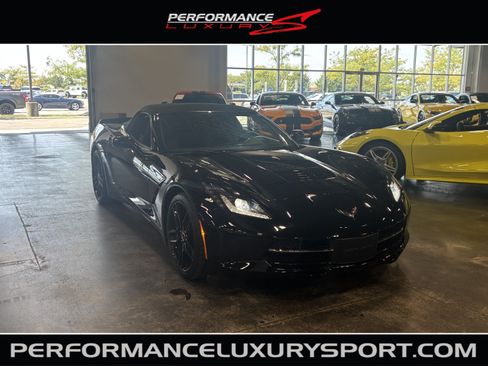 Used 2015 Chevrolet Corvette Stingray Convertible w/ 3LT Preferred Equipment Group RWD image 1