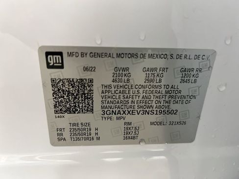 Used 2022 Chevrolet Equinox Premier AWD/4WD image 24