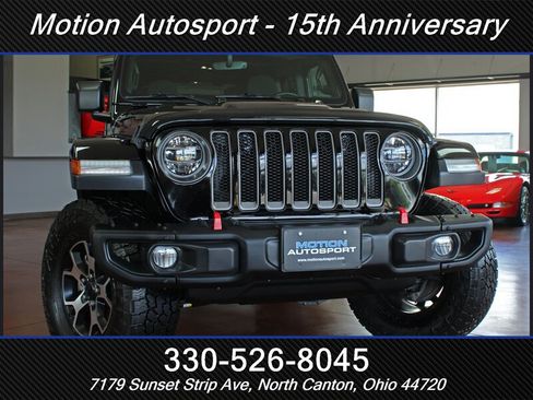 Used 2020 Jeep Wrangler Unlimited Rubicon w/ Uconnect 4C Nav & Sound Group AWD/4WD image 62