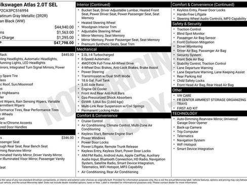 Used 2023 Volkswagen Atlas SEL image 30