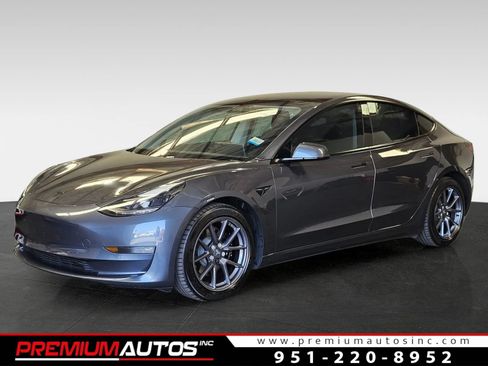 Used 2021 Tesla Model 3 Long Range AWD/4WD image 1