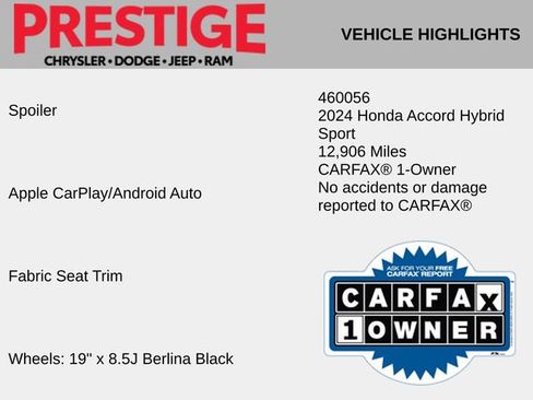 Used 2024 Honda Accord Sport image 4