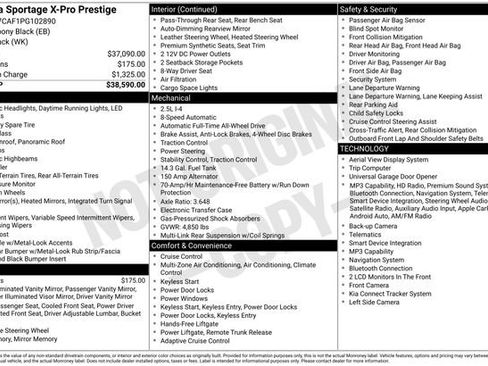 Used 2023 Kia Sportage X-Pro Prestige AWD/4WD image 32