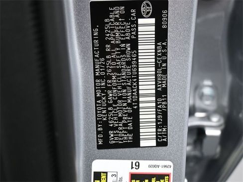 New 2026 Toyota Camry LE image 20