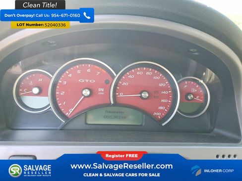 Used 2006 Pontiac GTO RWD image 12