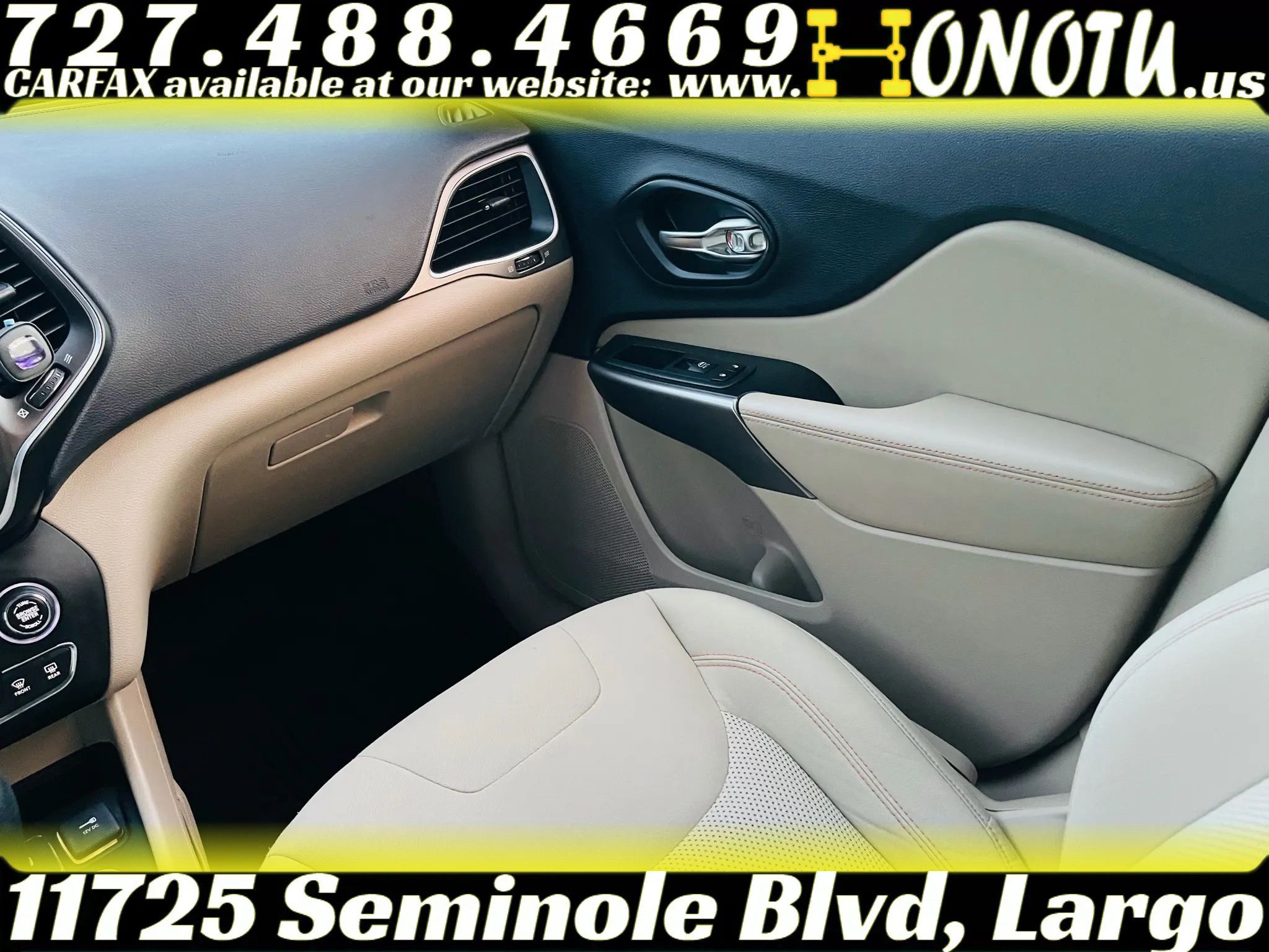 Used 2019 Jeep Cherokee Latitude w/ Popular Appearance Group AWD/4WD image 32