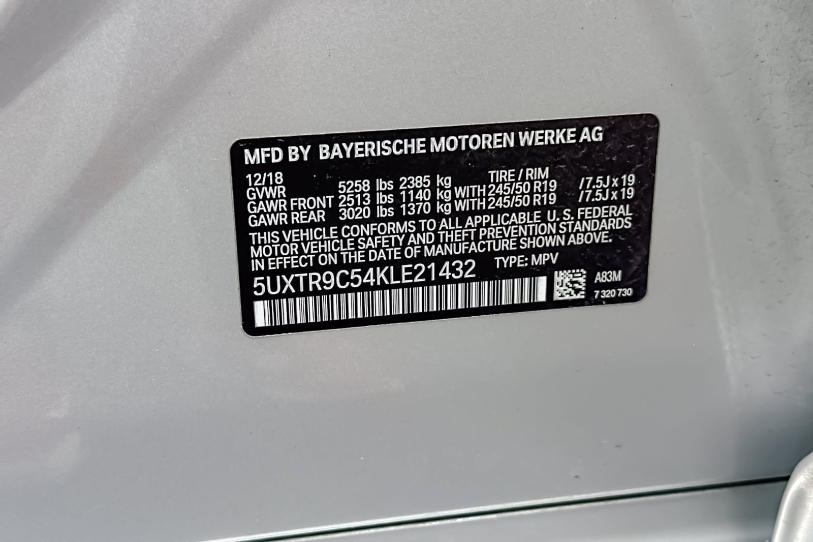 Used 2019 BMW X3 xDrive30i w/ M Sport Package 2 AWD/4WD image 42