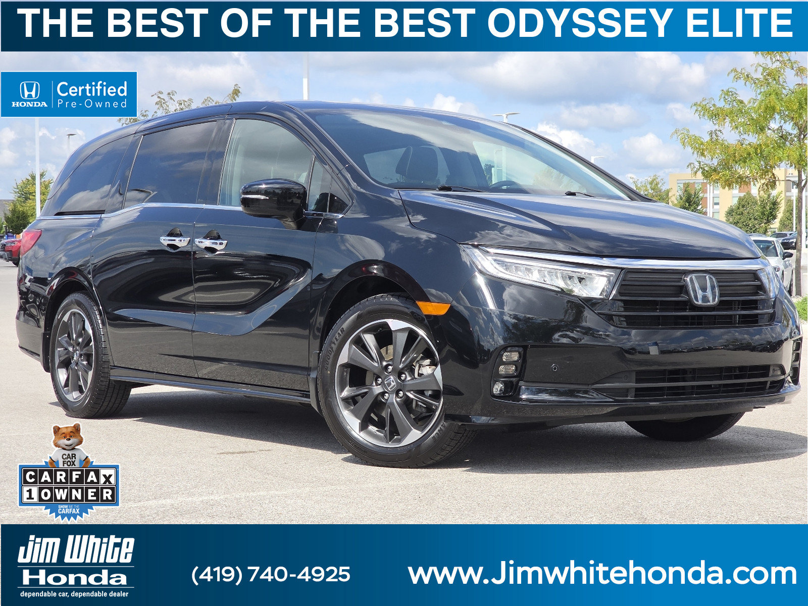 Certified 2024 Honda Odyssey Elite image 1