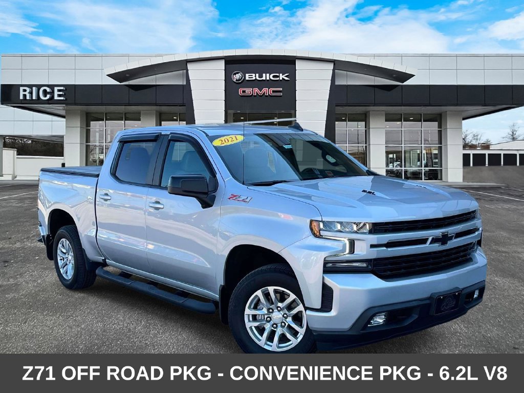 Certified 2021 Chevrolet Silverado 1500 RST w/ Z71 Off-Road Package AWD/4WD image 1