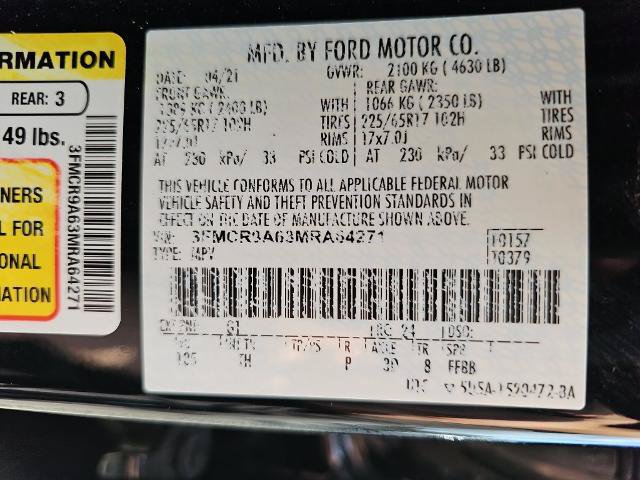 Certified 2021 Ford Bronco Sport AWD/4WD image 33